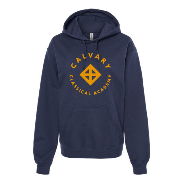 Gildan - Softstyle® Midweight Hooded Sweatshirt - Printed Logo Thumbnail