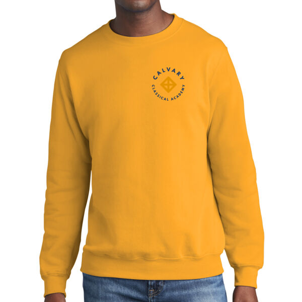Port & Company® Core Fleece Crewneck Sweatshirt - Printed Logo Thumbnail