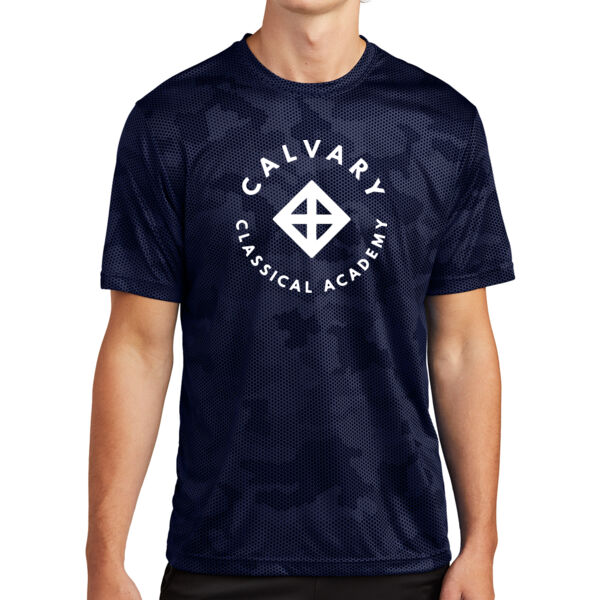 Sport-Tek® CamoHex Tee - Printed Logo Thumbnail