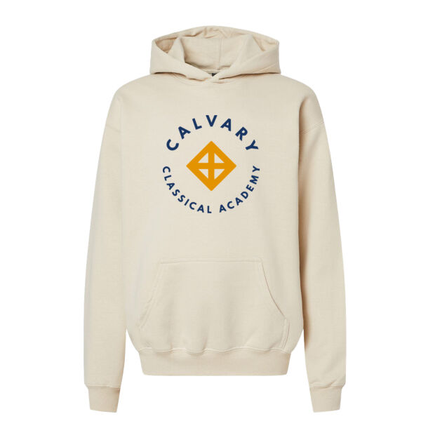 Gildan - Softstyle® Youth Midweight Hooded Sweatshirt - Printed Logo Thumbnail