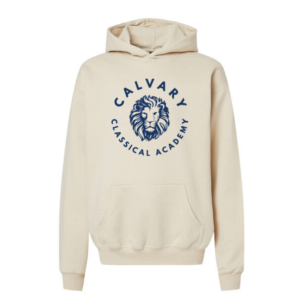 Gildan - Softstyle® Youth Midweight Hooded Sweatshirt - Printed Logo Thumbnail