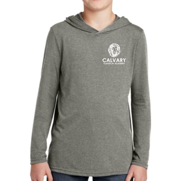 District ® Youth Perfect Tri ® Long Sleeve Hoodie - Printed Logos Thumbnail