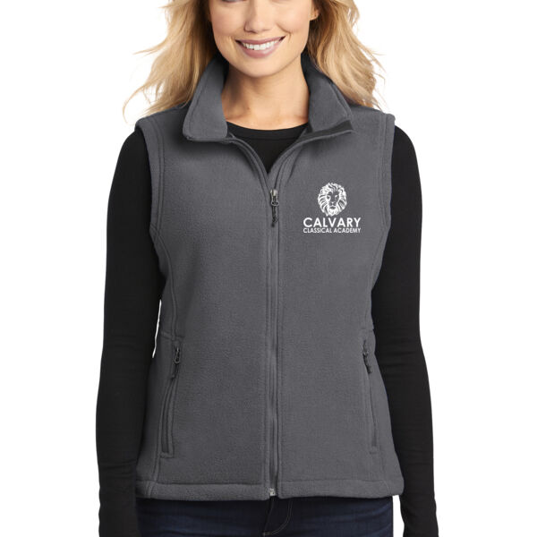 Port Authority® Ladies Value Fleece Vest - Embroidered Logo Thumbnail