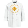 Eight Knot Button Chef Coat with Thermometer Pocket Thumbnail