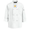 Eight Knot Button Chef Coat with Thermometer Pocket Thumbnail