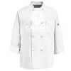 Eight Knot Button Chef Coat with Thermometer Pocket Thumbnail